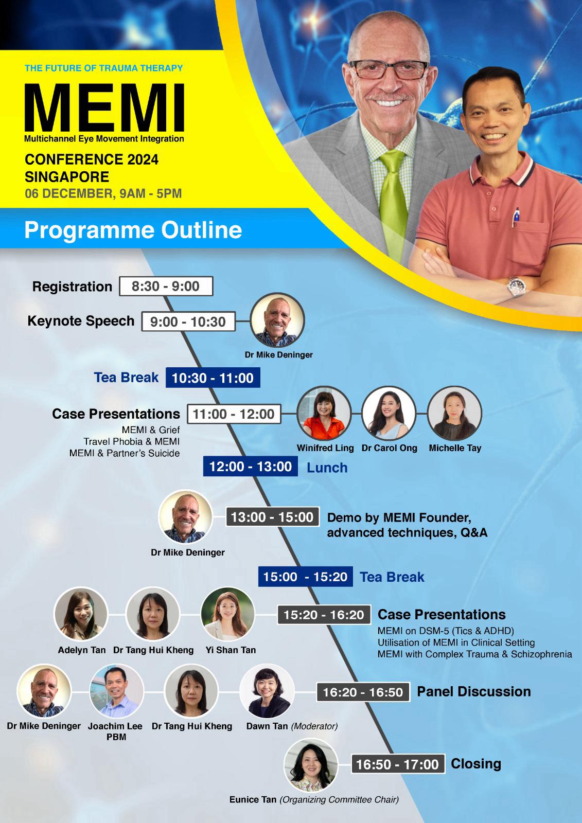 MEMI SG Conference Agenda